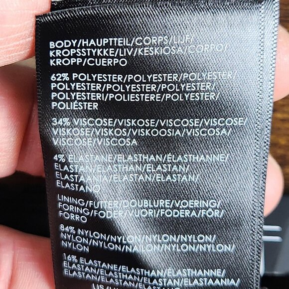 Liverpool Skirt Womens 2 26 Brown Cheetah Print Stretch Knit Midi Pencil NEW - Picture 12 of 13